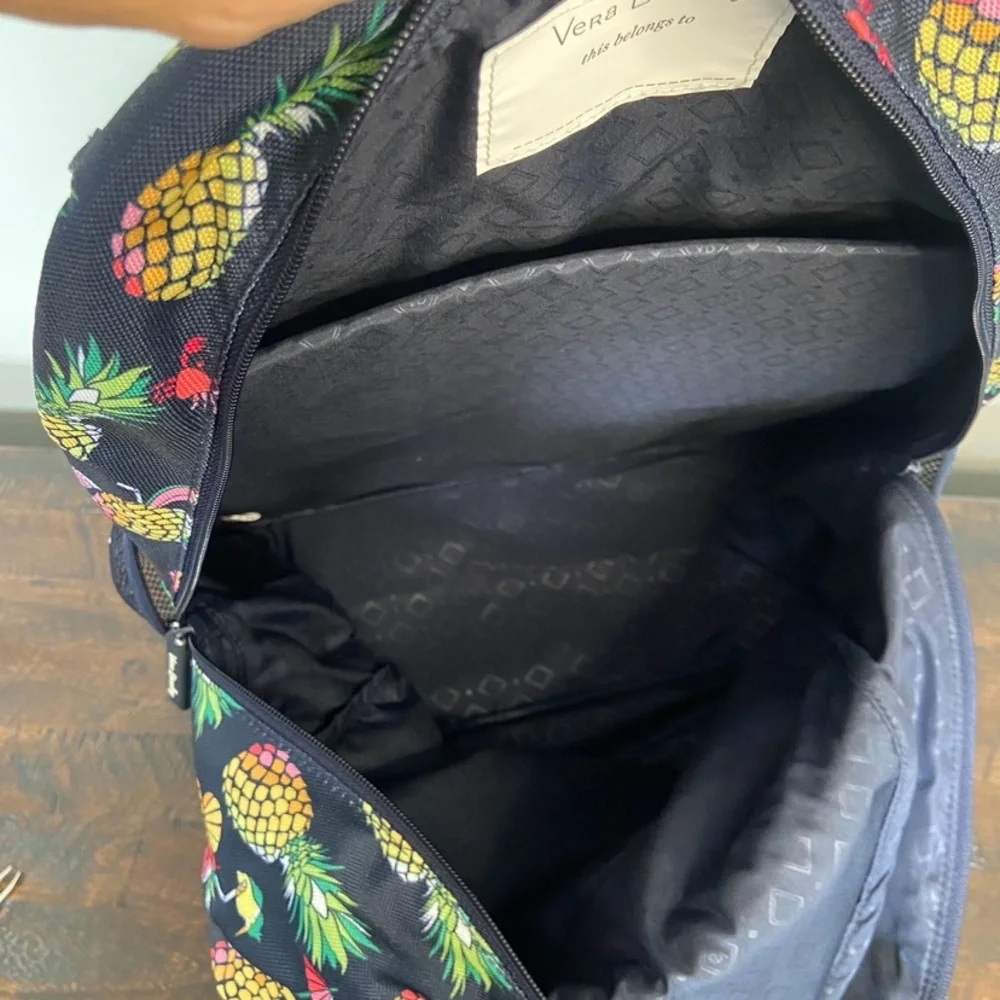 Vera Bradley Lighten Up Essential Large Backpack Toucan Party NEW